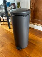 Brabantia prullenbak 30L, Ophalen, Gebruikt, Met pedaal, 50 tot 75 cm