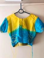 Indiase outfit compleet kleurrijk & feestelijk!, Ophalen of Verzenden, Zo goed als nieuw, Groen, Overige typen