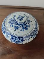 Delfts Blauwe Pot met Deksel, Antiek en Kunst, Antiek | Keramiek en Aardewerk, Ophalen of Verzenden