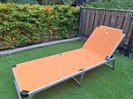 Te koop Brunner ligbed, Tuin en Terras, Ophalen, Zo goed als nieuw, Aluminium