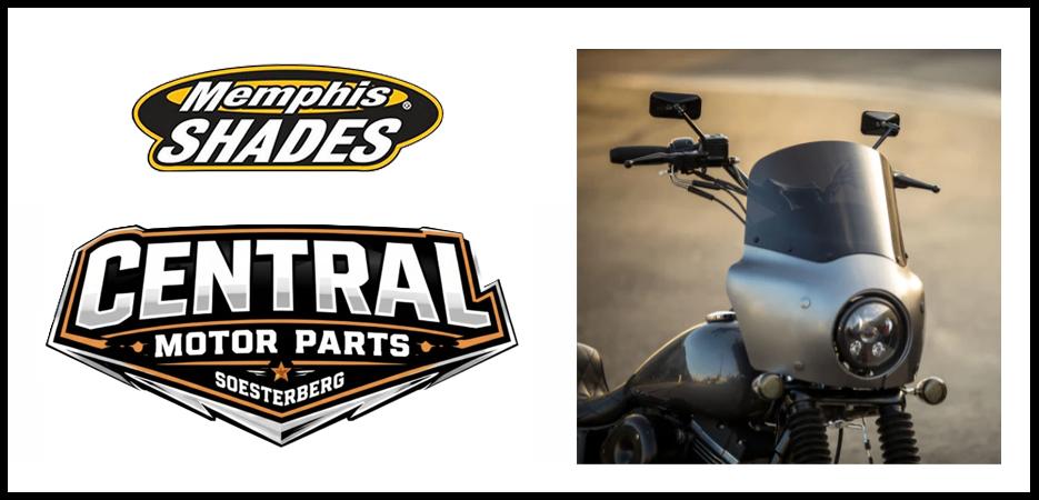 Memphis Shades windschermen Harley Davidson modellen, Motoren, Onderdelen | Harley-Davidson, Nieuw, Ophalen of Verzenden