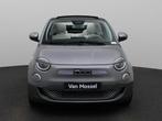 Fiat 500e C La Prima 42 kWh | Leder | Navi | ECC | PDC | LMV, Auto's, Fiat, 15 min, Gebruikt, 4 stoelen, Zilver of Grijs