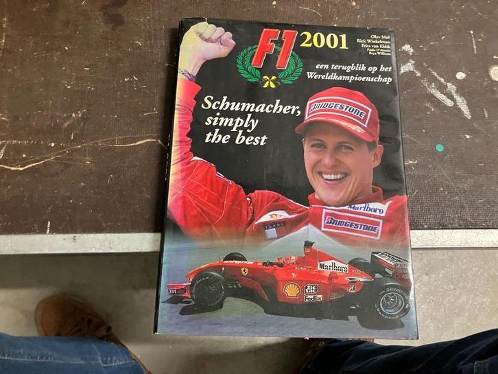 F1 formule 1 Schumacher McLaren Olav Mol Frits van Eldik, Verzamelen, Automerken, Motoren en Formule 1, Zo goed als nieuw, Formule 1