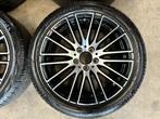 18 inch originele velgen + zomerbanden Mercedes C klasse, 18 inch, Gebruikt, Banden en Velgen, Ophalen of Verzenden