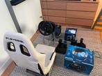 Playseat wit met t300 thrustmaster, Spelcomputers en Games, Spelcomputers | Overige Accessoires, Ophalen, Zo goed als nieuw