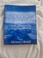 The sociology of organizations, Boeken, Ophalen of Verzenden, Beta, Zo goed als nieuw