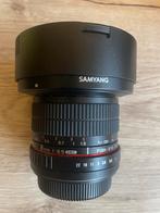 Samyang 8mm Fisheye Lens, Ophalen of Verzenden, Gebruikt, Groothoek Fisheye-lens