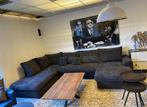 U vormige bank rib fluweel, Ophalen, Gebruikt, Stof