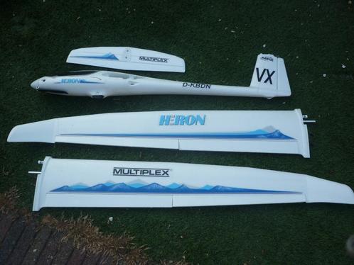 Multiplex Heron met draagtas ( opnieuw te koop ), Hobby en Vrije tijd, Modelbouw | Radiografisch | Vliegtuigen, Elektro, Ophalen of Verzenden