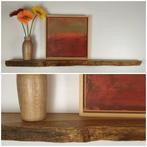 Zwevende wandplank - decoratief schap eiken 96,5 cm #63C, Houtatelier M.Y., Info@myhoutatelier.nl, Nieuw, Ophalen of Verzenden