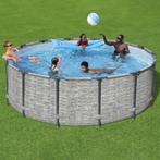 Bestway Steel Pro MAX Opzetzwembad - 427x122 cm - Steenpring, Ophalen, Minder dan 80 cm, Rond, Opzetzwembad