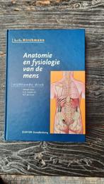Studieboek Anatomie en fysiologie van de mens, Boeken, Studieboeken en Cursussen, Ophalen, Diverse auteurs, Zo goed als nieuw