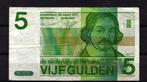 Nederland Bankbiljet 5,00 gld. J.v.d.Vondel - 1973  --  N088, Postzegels en Munten, Bankbiljetten | Nederland, Verzenden, 5 gulden