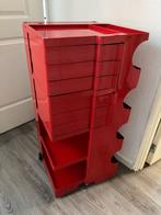 Joe Colombo Boby trolley 4/6 rood vintage design jaren 60/70, Ophalen