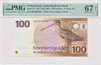 Nederland 100 gulden 1977 Snip PMG67, Ophalen of Verzenden, 100 gulden, Los biljet