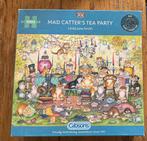 Mad catter’s tea party, gibsons puzzel, 1000 stukjes, Ophalen of Verzenden, 500 t/m 1500 stukjes, Gebruikt, Legpuzzel
