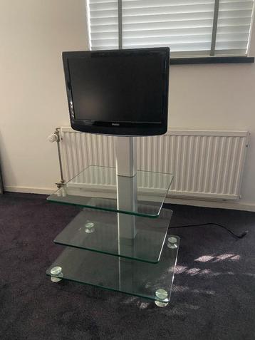 Glas / aluminium TV meubel standaard design beschikbaar voor biedingen