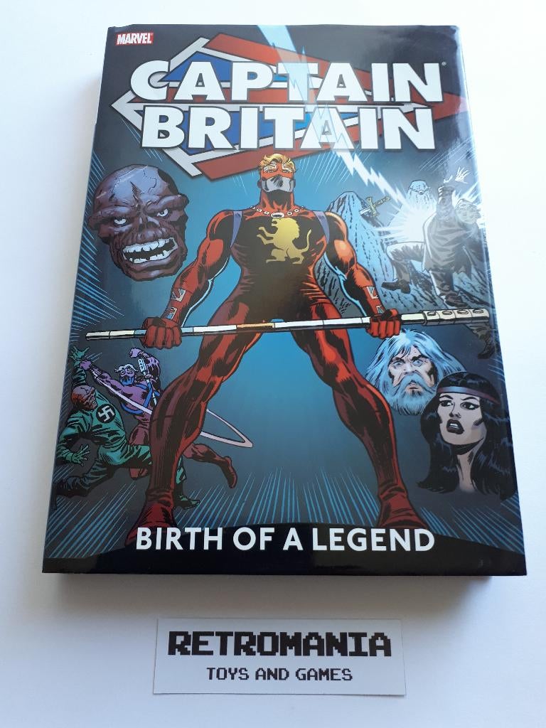 boek marvel - captain brtain birth of a legend, Eén stripboek, Verzenden, Zo goed als nieuw