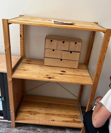 Ivar stellingkast hout - afbeelding 4