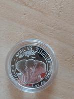 Somalische olifant 2021 1 oz zilver, Postzegels en Munten, Edelmetalen en Baren, Ophalen of Verzenden, Zilver