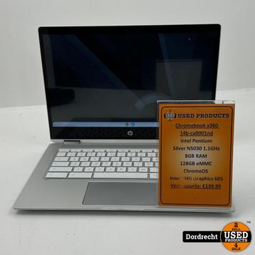 HP Chromebook x360 14b-ca0001nd | Kras op scherm | Intel Pen beschikbaar voor biedingen