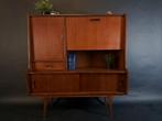 Vintage Midcentury Retro Design Kast, Huis en Inrichting, Kasten | Wandmeubels, Ophalen, Gebruikt, ., Teakhout