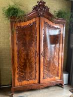 Schitterende Mahoniehouten Kast met Kuif, Huis en Inrichting, Kasten | Buffetkasten, Ophalen