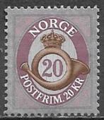 NOORWEGEN 20 Kr. zegel Posthoorn 2013, Noorwegen, Verzenden, Gestempeld