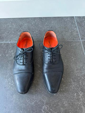 Reinhard Frans veterschoen Oxfords zwart maat 42 Z.G.A.N. beschikbaar voor biedingen