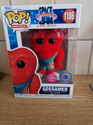 Funko pop gossamer nr 1186 space jam flocked edition  beschikbaar voor biedingen