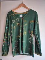 Pip Studio Groene top met Bloemen - Maat M, Pip Studio, Ophalen of Verzenden, Nieuw, Maat 38/40 (M)