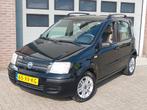 Fiat Panda 1.2 Emotion 2007 Airco Clima, Auto's, Gebruikt, 1242 cc, Zwart, Origineel Nederlands