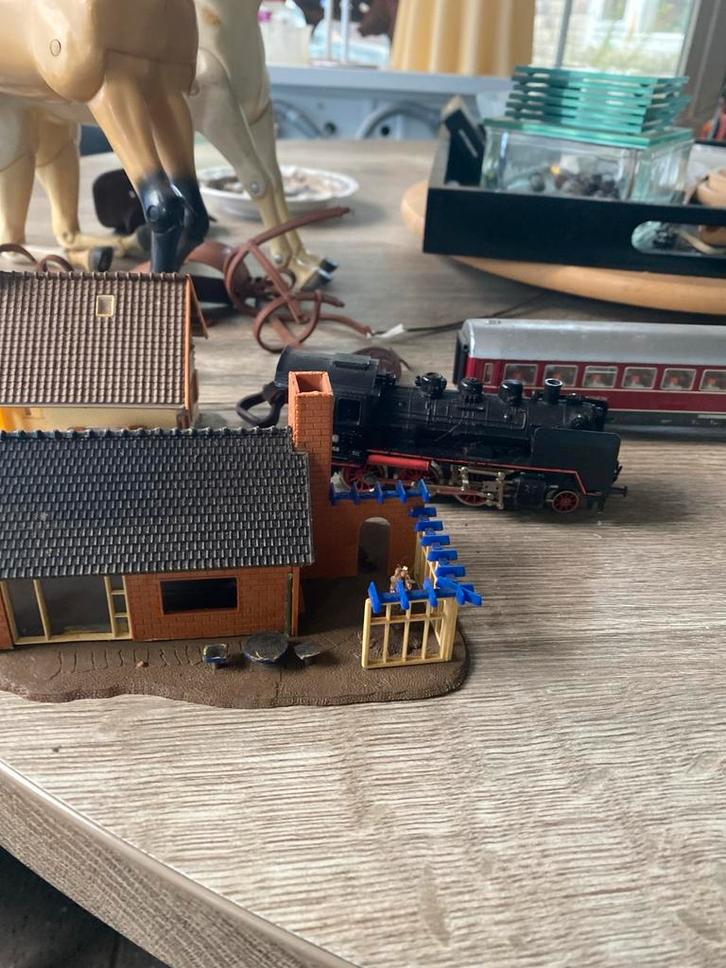 Märklin Treinbaan Set - en andere waaronder ook blikken l, Hobby en Vrije tijd, Modeltreinen | H0, Gebruikt, Treinset, Wisselstroom