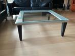 Leolux Polygon salontafel 100x100x40, 150 tot 200 cm, Minder dan 75 cm, Rechte bank, Gebruikt