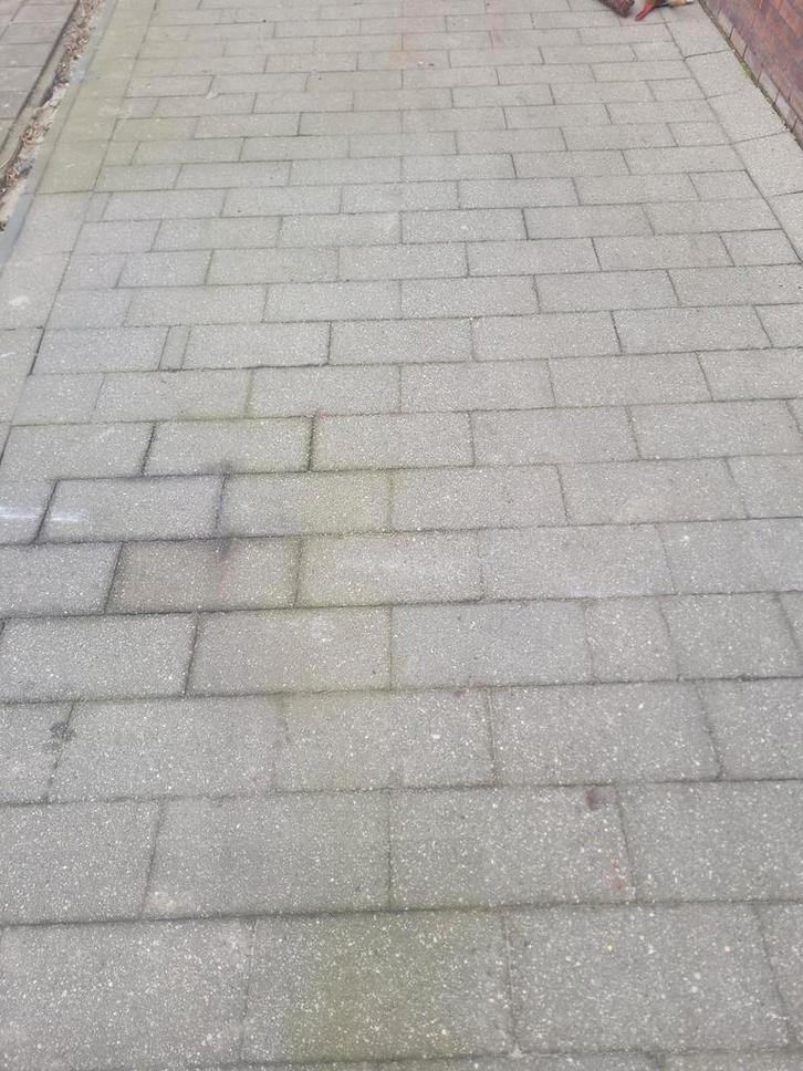 Gratis straatwerk, Tuin en Terras, Tegels en Klinkers, Gebruikt, Terrastegels, Beton, Ophalen