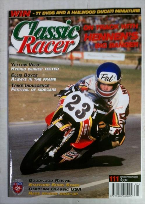 Classic Racer Magazine januari / februari 2005, Boeken, Motoren, Gelezen, Verzenden