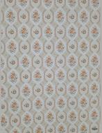13945 retro behang bloemen fruit mand molen jaren 50 swiet, Verzenden, Grijs