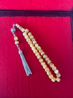 Tesbih damla kehribar gumus puskul, Ophalen of Verzenden, Overige materialen