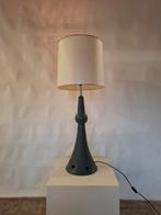 Vintage keramiek lamp West Germany design vaaslamp, Vintage mid century design jaren 60 70, ..., Ophalen of Verzenden, Zo goed als nieuw