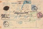 Hongarije Pakketkaart Osakvar-Zwitserland 1907 - interessant, Postzegels en Munten, Brieven en Enveloppen | Buitenland, Overige typen
