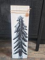 Kerstdecoratie op hout, Diversen, Kerst, Ophalen of Verzenden, Zo goed als nieuw