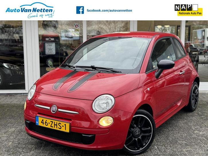 Fiat 500 0.9 TwinAir,1/2 Leder,Airco,MF Stuur,Lmv,Airco,Cpv,, Auto's, Fiat, Bedrijf, Te koop, ABS, Airbags, Airconditioning, Alarm