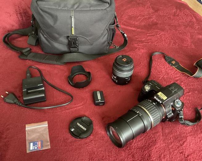 Sony Alpha 35 camera, Audio, Tv en Foto, Fotocamera's Digitaal, Gebruikt, Sony, Ophalen