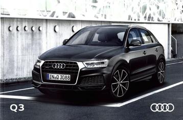 Brochure Audi Q3 2016 beschikbaar voor biedingen