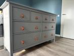 Grijze Ikea Hemnes ladekast, Ophalen, Kast, 50 tot 70 cm, 90 tot 105 cm