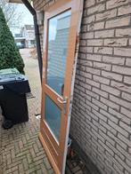 voordeur 211.5 (h) bij 93 (b), Doe-het-zelf en Verbouw, Deuren en Horren, Ophalen, Gebruikt, 80 tot 100 cm, Buitendeur
