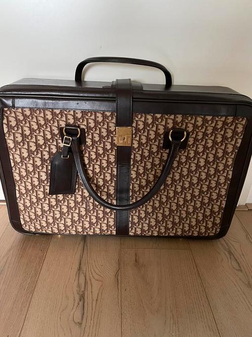 Prachtige vintage koffer reistas Christian Dior nieuwstaat, Sieraden, Tassen en Uiterlijk, Koffers, Zo goed als nieuw, Ophalen of Verzenden
