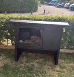 Konijnenhok te koop!, Dieren en Toebehoren, Knaagdieren en Konijnen | Hokken en Kooien, 110 cm of meer, Ophalen of Verzenden, Zo goed als nieuw