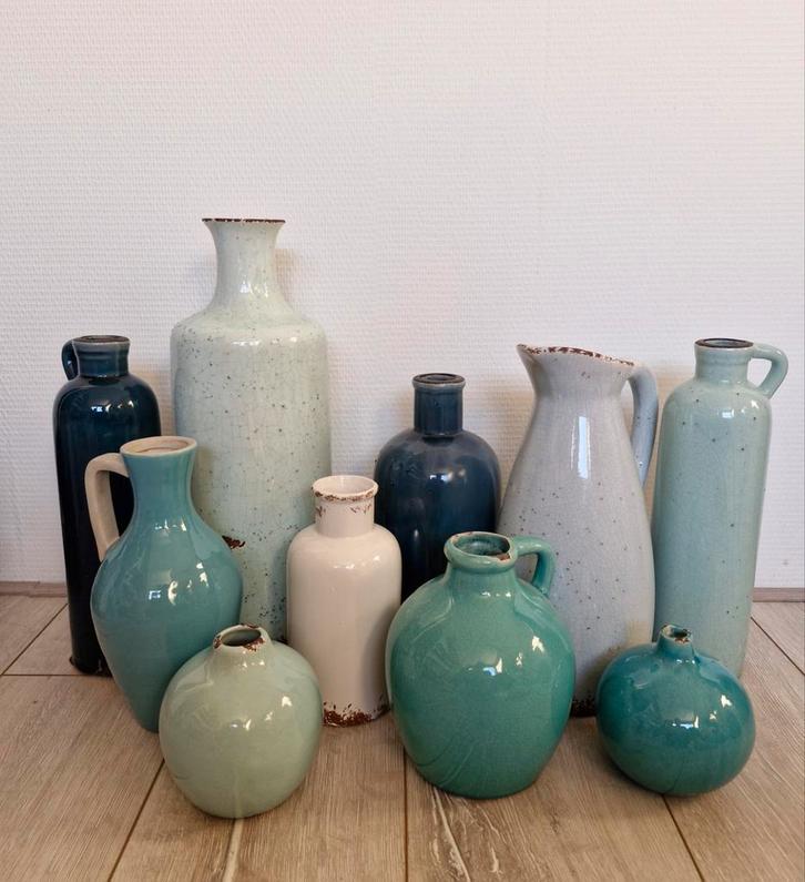 Vazen Loods 5 - Diverse kleuren & modellen, Huis en Inrichting, Woonaccessoires | Vazen, Zo goed als nieuw, Overige kleuren, Minder dan 50 cm