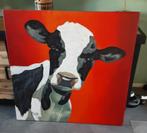 Olieverfschilderij " Moekoe " door Bob, Ophalen